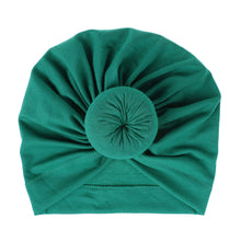 Load image into Gallery viewer, 18-Color Knitted Rayon Donut Babies' Cloth Cap Children's Hat Baby

