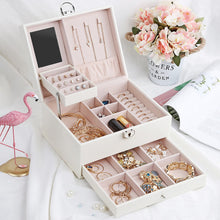 Load image into Gallery viewer, Jewelry Storage Box Drawer Large Multi-Layer Pull-out  Portable  Holders Case
