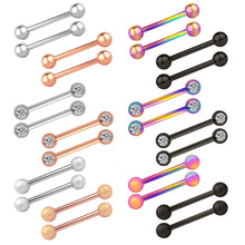 Load image into Gallery viewer, Stainless Steel Adhesive Nail Nipple Ring Stainless Steel Piercing Ornaments
