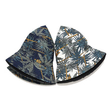 Load image into Gallery viewer, Tropical Banana Tree Pattern Printing Bucket Hat Baby Boy and Girl Summer Outdoor Double-Sided Wear Bucket Hat Sun Hat
