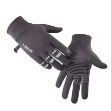 Load image into Gallery viewer, Sports Gloves Full Finger Men's Velvet Thermal Non-Slip Outdoor Cycling Mountain Bike Touch Screen Gloves
