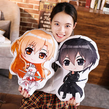 Load image into Gallery viewer, Two-Dimensional Anime Peripheral Sword Art Online Tongren Youjiou Double-Sided Expression Plush Doll
