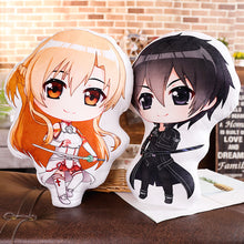 Load image into Gallery viewer, Two-Dimensional Anime Peripheral Sword Art Online Tongren Youjiou Double-Sided Expression Plush Doll

