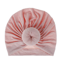 Load image into Gallery viewer, 18-Color Knitted Rayon Donut Babies' Cloth Cap Children's Hat Baby
