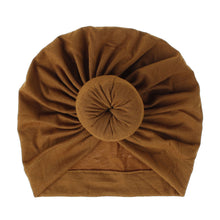 Load image into Gallery viewer, 18-Color Knitted Rayon Donut Babies' Cloth Cap Children's Hat Baby
