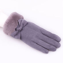 Load image into Gallery viewer, Winter Winter Fleece-Lined Thick Five Finger Warm-Keeping and Cold-Proof Cycling Korean Touch Screen Gloves
