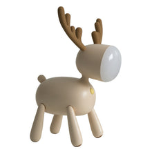 Load image into Gallery viewer, Elk Small Night Lamp Cartoon Gift Student Bedroom Sleeping USB Rechargeable LED Children's Eye Protection Bedside Table Lamp
