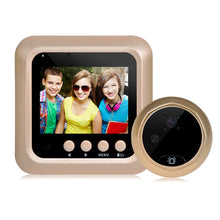 Load image into Gallery viewer, 160 ° Wide Angle HD Smart Cat's Eye Household Electronic Doorbell 2.4-Inch Visual Monitoring Anti-Theft
