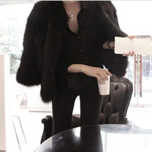 Load image into Gallery viewer, Women Faux Fur Soft Fur Coat Jacket Fluffy Winter Waistcoat Outerwear
