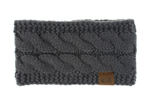 Load image into Gallery viewer, Hair Accessories Autumn and Winter Fleece Wool Knitted Hair Band Sports Headband Earmuffs
