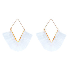 Load image into Gallery viewer, Ethnic Style Creative Triangle Earrings Exaggerated Geometry Tassel Earrings Fashion Autumn and Winter Jewelry
