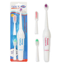 Load image into Gallery viewer, Electric Rechargeable Waterproof ToothBrush with 2 Brush Heads Whitening Soft Hair Health Products
