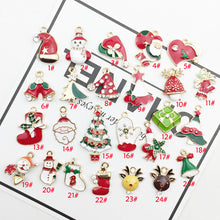 Load image into Gallery viewer, Alloy Christmas Pendant DIY Ornament Accessories Jewelry Pendant Christmas Tree Christmas Decoration
