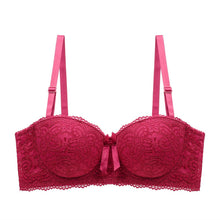 Load image into Gallery viewer, Ladies Secret Sexy Demi Balcony Bra for Women Lace Cotton Bralette Underwire Plus Size
