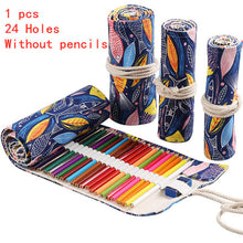 Load image into Gallery viewer, Pencil Case Colorful Cloth Pencil Case Stationery Cosmetic Pencil Storage Bag
