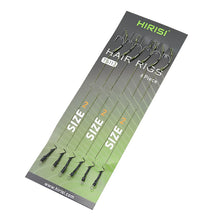 Load image into Gallery viewer, 12 x Carp Fishing Ready Made Hook Link Tied Rigs Terminal Tackle
