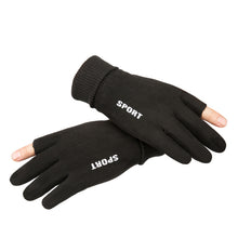 Load image into Gallery viewer, Winter Suede Gloves Men's Warm with Velvet Touch Screen Thickened Deerskin Gloves

