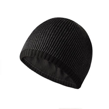 Load image into Gallery viewer, Men 'S Knitted Hat New Two-Tone Straight Edge Cap Outdoor Leisure All-Match Fashion Cap Warm Pullover Cap
