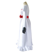 Load image into Gallery viewer, Halloween Horror White Dress Cosplay Costume
