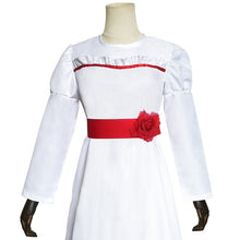 Load image into Gallery viewer, Halloween Horror White Dress Cosplay Costume
