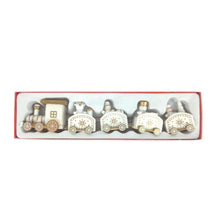Load image into Gallery viewer, Christmas Decorations Christmas Wooden Train Children's Kindergarten Christmas Holiday Gift Window Decoration
