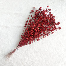 Load image into Gallery viewer, Christmas Decoration Pistachio Living Room Display Gold Powder Berry Fake Flower Party Photography Supplies Flower Arrangement with Fruit
