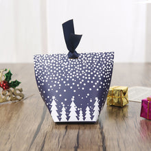 Load image into Gallery viewer, 10pcs Christmas Eve DIY Gift Box Baking Biscuit Gift Box for Christmas Candy Box
