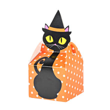 Load image into Gallery viewer, 5PCs Halloween Candy Box Biscuit Cake Box DIY Baking Food Packaging Box Pumpkin Theme Ornament Gift Box
