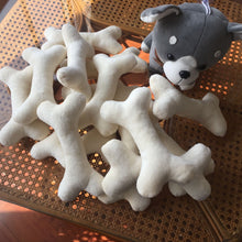 Load image into Gallery viewer, Plush Toy Bone Doll Gift Artificial Dog Dog Food Bite Creative Doll Pillow Pet Toy
