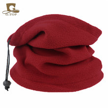 Load image into Gallery viewer, Winter Men's and Women's Outdoor Sports Fleece Scarf Cycling Mask Polar Fleece Bandana Sleeve Cap

