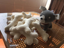 Load image into Gallery viewer, Plush Toy Bone Doll Gift Artificial Dog Dog Food Bite Creative Doll Pillow Pet Toy
