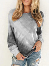 Load image into Gallery viewer, Spring and Autumn Print round Neck Long Sleeve Casual T-shirt Top Women's Clothing
