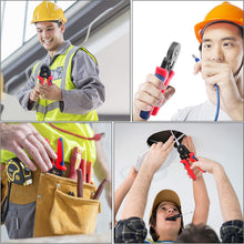 Load image into Gallery viewer, 1250pcs/box Wire Terminal Crimp Connector Insulated Uninsulated Cable Terminals End Ferrules HSC8 6-4A Crimping Pliers Tool
