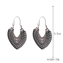 Load image into Gallery viewer, Ethnic Style Earrings Turquoise Retro National Style Earrings Set Bohemian Earrings
