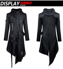 Load image into Gallery viewer, Wish Amazon New Gothic Autumn and Winter European and American Halloween Cos Costume Coat Men
