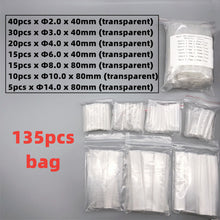 Load image into Gallery viewer, 127/135/164/328/530Pcs 2:1 Shrinkable Insulation Heat Shrinkable Tube Wire And Cable Data Cable Protector Electronic Diy
