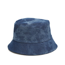 Load image into Gallery viewer, Washed-out Vintage Tie-Dyed Bucket Hat Women's Denim Double-Sided Wear Bucket Hat Outdoor Sun Hat
