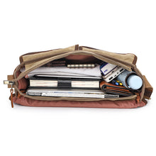 Load image into Gallery viewer, Waterproof Canvas Bag Retro DSLR Camera Bag Shoulder Crossbody Photography Digital Camera Bag Lens Storage Bag
