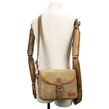 Load image into Gallery viewer, S. C. Cotton Waterproof Canvas Photography Bag Leisure Eos SLR Digital Packet Anti-Seismic Micro Single-Shoulder Camera Bag
