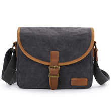 Load image into Gallery viewer, S. C. Cotton Waterproof Canvas Photography Bag Leisure Eos SLR Digital Packet Anti-Seismic Micro Single-Shoulder Camera Bag
