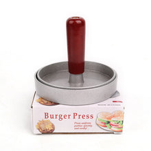 Load image into Gallery viewer, Manual Non-Stick Finish Hamburger Press Patty Pressure Hamburger Molding Plastic Handle Hamburger Meat Pressing Machine
