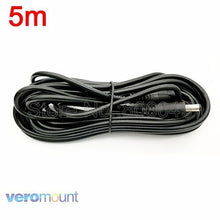 Load image into Gallery viewer, 12V DC Power Cord 5.5*2.1mm Male Female Power Adapter Extension Cable 1m 2m 3m 5m 10m Extend Wire For CCTV Camera LED Strip Use
