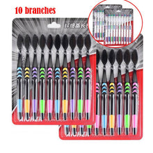 Load image into Gallery viewer, Family Preference Superfine Adult Toothbrush Bamboo Charcoal Soft Toothbrushes
