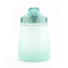 Load image into Gallery viewer, 1300ml Large Capacity Water Bottles for Girls Woman Student Portable Bottles Straw Gradient Leakproof Garrafa Termica Termos Cup
