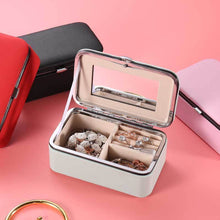 Load image into Gallery viewer, Jewelry Storage Box PU Leather Travel Jewellery Portable  Holders Case
