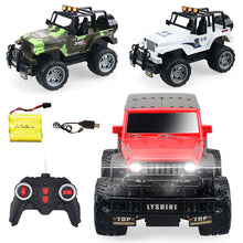 Load image into Gallery viewer, Electric Children's Four-Way Remote Control Car Toy 1:18 off-Road Vehicle Racing Model Toy Rechargeable
