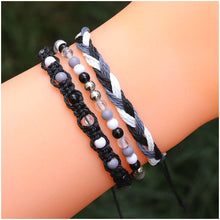 Load image into Gallery viewer, Teenagers Colorful Beads Bracelet Waterproof Wax Line
