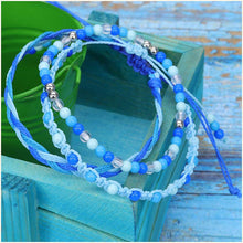 Load image into Gallery viewer, Teenagers Colorful Beads Bracelet Waterproof Wax Line
