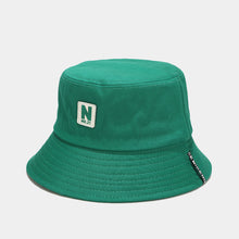 Load image into Gallery viewer, N Letters Fisherman Hat Monochrome Outdoor Sun Hat Anti-DDoS Sun Hat Summer Student Couple Bucket Hat
