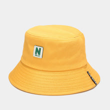 Load image into Gallery viewer, N Letters Fisherman Hat Monochrome Outdoor Sun Hat Anti-DDoS Sun Hat Summer Student Couple Bucket Hat
